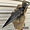 Image of 9" Full Tang Throwing Knife Tactical Knife Survival Knife Fixed Blade Knife w/ Kydex Sheath