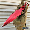 Image of 9" Full Tang Throwing Knife Tactical Knife Survival Knife Fixed Blade Knife w/ Kydex Sheath