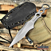 Image of 9" Full Tang Tactical Knife Camping Knife Fixed Blade Knife w/ Kydex Sheath