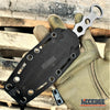 Image of 9" Full Tang Tactical Knife Camping Knife Fixed Blade Knife w/ Kydex Sheath