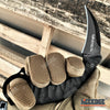 Image of 6.5" Full Tang Karambit Fixed Blade Knife G10 Handle Molle Clip Tactical Knife