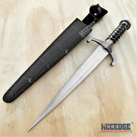 17 INCH VENDETTA MEDIEVAL KNIFE NEEDLE BLADE FIXED BLADE KNIFE COSTUME KNIFE