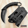Image of 6.5" Full Tang Karambit Fixed Blade Knife G10 Handle Molle Clip Tactical Knife