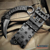 Image of 6.5" Full Tang Karambit Fixed Blade Knife G10 Handle Molle Clip Tactical Knife