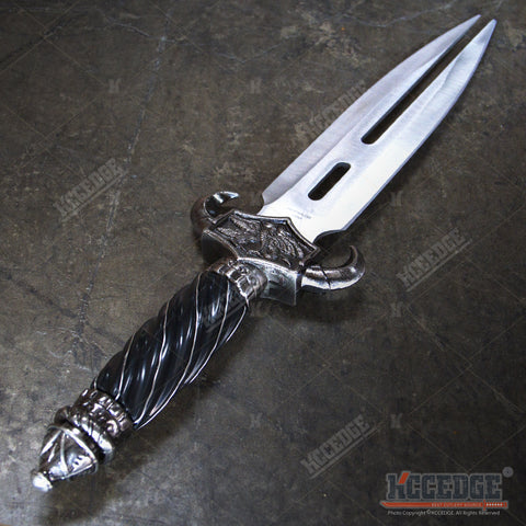12.5" DRAGON FANTASY CLAW Collectors Hunting Knife Twin FIXED BLADE Dagger Sword