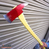 Image of 27" Firefighter FOAM Axe Toy LARP Adult Spooky Halloween Party Cosplay Costume Accessory for Cosplay & Carnival Parties