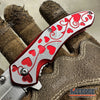 Image of 7" Outdoor Everyday Carry EDC Hearts Folding Pocket Knife for Men Women – Sharp Stainless Steel Blade, Compact & Durable Gear Tools for Camping, Hiking, Survival, Tactical, Valentine's Day, Xmas Gift