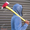 Image of 27" Firefighter FOAM Axe Toy LARP Adult Spooky Halloween Party Cosplay Costume Accessory for Cosplay & Carnival Parties