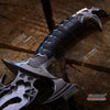 Image of 2PC FANTASY CLAW Knife Twin FIXED BLADE DRAGON DAGGER Draco with Sheath