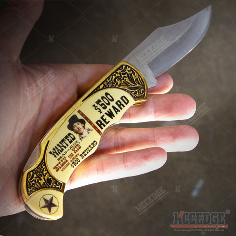 7 7/8" Wildlife Collection Pocket Knife w/ Back-lock System