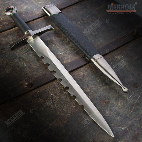14.75" Medieval Dagger With Circle Pommel