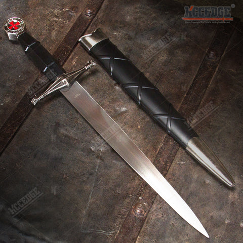 16" Medieval Crusader Dagger with Stainless Steel Blade