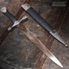Image of 15.5" Medieval Excalibur Dagger with Dragon Engraved Pommel Design Handle