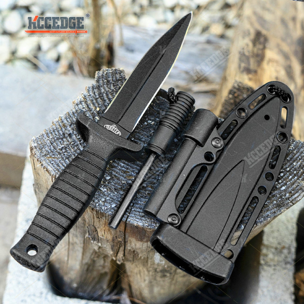 9 Full Tang Throwing Knife Tactical Knife Survival Knife Fixed Blade –  KCCEDGE