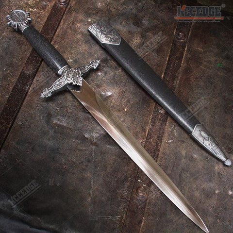 16" Knights Templar Medieval Dagger with Stainless Steel Blade