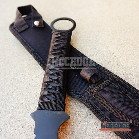 Kccedge 27 Tanto Ninja Sword/Katana with 2 Throwing Knives – KCCEDGE