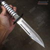 Image of 13" Survival Hunting Bowie Knife Drop Point Serrated Blade W/ Sheath
