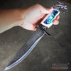 Image of 13" COLLECTOR'S HUNTSMAN COLLECTIBLE DAGGER 5 Types Animal Head Pommel Fixed Blade
