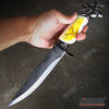 Image of 13" COLLECTOR'S HUNTSMAN COLLECTIBLE DAGGER 5 Types Animal Head Pommel Fixed Blade