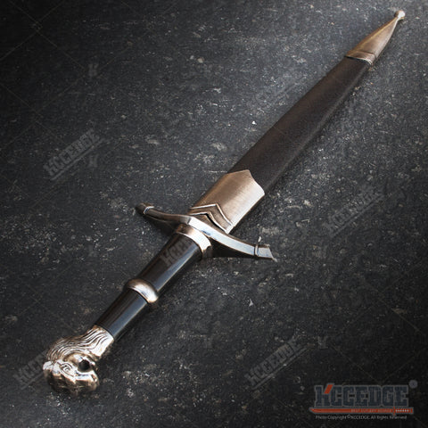 16" Medieval Lion Head King Dagger with Stainless Steel Blade