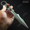 Image of 9" Full Tang Tactical Fixed Blade / Throwing / Spear Tip Knife With Quick Deploy Sheath Outdoor Gear Survival