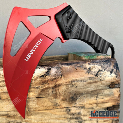 7.5" Scythe Fixed Blade Knife With Kydex Sheath Tactical Knife Survival Knife Emergency Knife
