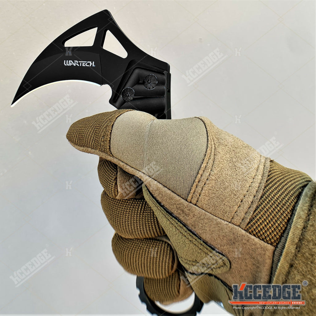 7.5" Scythe Tactical Hatchet - Hunting Survival Rescue Pick Axe With Nylon Sheath