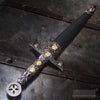 Image of 15.5" Medieval Crusader Knight's Templar Short Sword Dagger with Stainless Steel Blade