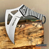 Image of 7.5" Scythe Fixed Blade Knife With Kydex Sheath Tactical Knife Survival Knife Emergency Knife