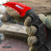 Image of 5" Tactical Karambit Fully Serrated Full Tang Fixed Blade Knife w/ Kydex Sheath