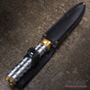 Image of USA SELLER FAST SHIPPING 11" The Spindler Steampunk Knife Collectible Dagger Knife w/ Sheath