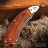 Image of 10" BUCKSHOT RAZOR BLADE Stainless Steel Blade Pocket Folding Knife