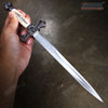 Image of 13.5" Mason Knights of Templar Knights Sword Historic Collectible Dagger