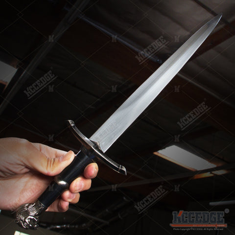16" Medieval Lion Head King Dagger with Stainless Steel Blade