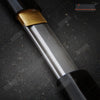 Image of USA STOCK 40" Sharp Handmade Japanese Shirasaya Sword Onikiri Samurai Katana w/ Lacquered Wood Handle & Scabbard