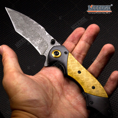 8" Classic Hunting Fishing Assisted Open Stainless Steel Pocket Folding Knife
