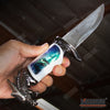 Image of 13" COLLECTOR'S HUNTSMAN COLLECTIBLE DAGGER 5 Types Animal Head Pommel Fixed Blade
