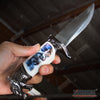 Image of 13" COLLECTOR'S HUNTSMAN COLLECTIBLE DAGGER 5 Types Animal Head Pommel Fixed Blade