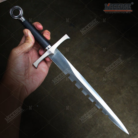 14.75" Medieval Dagger With Circle Pommel