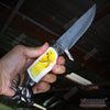 Image of 13" COLLECTOR'S HUNTSMAN COLLECTIBLE DAGGER 5 Types Animal Head Pommel Fixed Blade