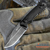 Image of 4.75" Full Tang Fixed Blade Knife w/ Kydex Sheath And G10 Handle Scales Tactical Knife