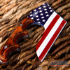 Image of 4.75" TACTICAL FIXED BLADE KNIFE FULL TANG CAMPING KNIFE w/ WOOD HANDLE
