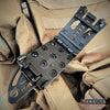 Image of 7.5" Fixed Blade Knife With Kydex Sheath And Molle Compatible Sheath Attachment