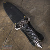 Image of 12.5" DRAGON FANTASY CLAW Collectors Hunting Knife Gift Twin FIXED BLADE Dagger Sword with Sheath