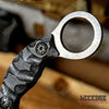 Image of 4.25" Full Tang Karambit Fixed Blade Knife w/ Kydex Sheath And G10 Handle Scales