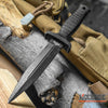 Image of 6.75" Tactical Survival Fixed Blade Knife w/ Pressure Sheath And Fire Striker