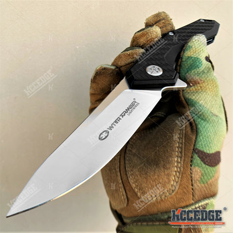 High End LC29N Flipper Folding Knife D2 Satin Drop Point Blade CNC G10  Handle Ball Bearing Fast Open Knives From Allvin17, $41.32