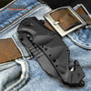 Image of 8.5" Pocket Knife Full Edge Spear Point Recurve Blade + Glass Breaker & Cord Cutter
