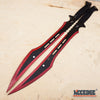 Image of 27 1/8" TACTICAL SURVIVAL Dual Twin Ninja Swords Magnetic FULL TANG Blade COMBAT