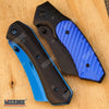 Image of 2PC BUCKSHOT SET Assisted CLEAVER Style Blade + CLEAVER Folding Pocket Knife